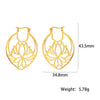 Stainless Steel Pentagram Hoop Earrings for Women Gothic Witchy Star Dangle Earrings Amulet Jewelry - Image 25