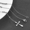 Stainless Steel Vintage Cross Bohemia Religious Rosary Pendant Necklace For Women Men Charm Jewelry Gifts - Image 27