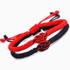 Tibetan Buddhist Love Charm Tibetan Thread Bracelets Bangles For Couples Concentric Knotted Budda Rope Bracelet - Image 1