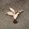 Retro Cute Hummingbird Brooch Female Corsage Coat Pin Brooch Jewelry for Women Wedding Party Accessories - Image 5