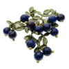 Elegant Retro Green Cranberry Brooch Metal Pin Pearl Plant Leaf Brooches For Women Collar Accessories Jewelry - Image 8