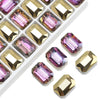 10Pcs Rectangular Beads 13x18mm Long Square Glass Bead Stone Faceted Crystal Jewelry Necklace Pendant Accessories - Image 13
