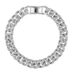 Chunky Metal Chain Anklet For Women Men Rhinestone Gold Silver Color Cuban Foot Bracelet Punk Hip Hop Rock Jewelry - Image 18