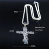 Stainless Steel Tree of Life Cross Pendant Necklace Silver Color Men Women Aesthetic Necklace Jewelry Arbol De La Vida N3018S02 - Image 6