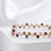 3MM Stone Tourmaline Bracelet on Hand For Women Jewelry Party Wedding Gift Amethyst Handmade Adjustable Bangle - Image 2