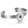 Snaps Jewelry Stainless Steel Snap Button Bracelet Cuff Bangle for Women Men Fit 12mm 18mm Snap Buttons Interchangeable Jewelry - Image 9