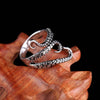 Titanium Steel Octopus Rings Gothic Deep Sea Monster Squid Finger Punk Tentacles Ring Adjustable Size Personality Jewelry Gift - Image 3