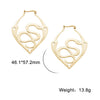 Stainless Steel Pentagram Hoop Earrings for Women Gothic Witchy Star Dangle Earrings Amulet Jewelry - Image 36