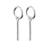1 Pair Stainless Steel Stud Earrings for Men/Women Cross Pendant Long Tassel Unisex Hoop Earrings Punk Gothic Metal Jewelry - Image 39