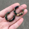 21 Colors Acetate Earrings For Women Green Wedding Prom Acetic Acid Hoop Earrings Jewelry Accessories Gift - Image 8