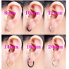 1 Pair Stainless Steel Hoop Earrings for Women Girl Gold Color Huggies Stud Simple Small Circle Helix Piercing Hoops Ear Jewelry - Image 2