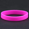 Casual Sports Fitness Silicone Rubber Elasticity Wristband Cuff Bracelet Basketball Sports Wrist Band Силиконовый браслет - Image 8