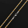 2/3/4/5/6mm Stainless Steel Twisted Rope Chain Long Necklace for Men Women Mixed Color Statement Punk Rock Metal Jewelry - Image 12