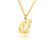 Dainty Initial Letter Necklaces For Women Gold Color Minimalist Stainless Steel Initial Necklace Wedding Jewelry Gift - Image 28