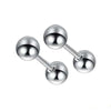 Stainless Steel 16G Cartilage Stud Earrings with 3 mm to 6 mm Stone Options - Image 11