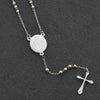 Stainless Steel Vintage Cross Bohemia Religious Rosary Pendant Necklace For Women Men Charm Jewelry Gifts - Image 23