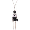 statement necklace pendant cute jewelry lady long necklace women flower charms pendant bohemian maxi accessory - Image 31