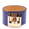 Gold Wrap Leather Bracelets Wide Wrist Statement Jewelry Gifts - Image 4