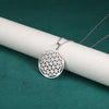 Flower of Life Sacred Geometry Necklace Stainless Steel Mandala Neck Chain Women Men Vintage Universal Spiritual Jewelry - Image 5
