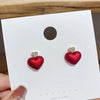 Christmas Red Dangle Earrings For Women Rhinestone Snowflake Pearl Earring Christmas Party Festival Year Jewelry - Image 31
