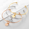 Heart Knot Bangle Cuff Stainless Steel Jewelry Gift for Women Accessory - Image 5