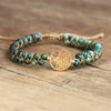 4mm Beads Handmade Bracelet Tree of Life Charm Bracelets African Japser String Braided Bracelets Yoga Friendship Lover Bracelet - Image 5