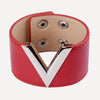 Europe Crack Leather Bracelet For Women All-Match V Word Wide Punk Style Soft Jewellery Cool - Image 23