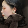 Retro Irregular Diamond Crystal Clip on Earrings Personality Simple Candy Color Ripple Ear Clips for Non Pierced Women - Image 8