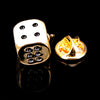 Brooch crystal jewelry Golden Dragon maple leaf bullet Brooch men's shirt Wedding Suit Lapel Badge Pin gift - Image 4