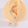 Surgical Steel Labret Stud with Cubic Zirconia Top for Lip Cartilage Helix and Conch 16G - Image 21