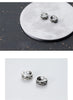 Modian Silver 925 Vintage Stripe Clip Earrings Charm Elegant 925 Sterling Silver Earring For Women Anti-allergy Jewelry Present