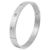 Beautiful Lovers Bracelets Woman Bracelets Stainless Steel Bangles and Bangles Cubic Zirconia Golden Woman Jewelry Gifts - Image 6