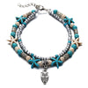 Bohemian Multi-layer Starfish Turtle Anklets For Women Vintage Elephant Owl Beads Chain on Leg Ankle Bracelet Beach Jewelry - Image 13