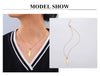Map Outline Pendant Necklace with 45 cm Stainless Steel Chain - Image 33