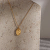 Stainless Steel Month Pendant Necklace in Gold-Tone - Image 28