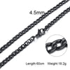 Necklace Curb Chains Link Men Choker Stainless Steel Male Female Accessories - Image 15