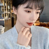Minimalist Geometric Rose Gold Colour Rings For Woman Korean Jewelry Goth Accessories Student Girl's Simple Ring Set - Image 3