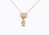 Family Pendant Necklace with Child Figure Combinations and Stone Accents - Image 46