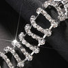 Hollow Rhinestone Choker Earrings Set Flower Tassel Accessories 2024 Elegant Design Lady Indian Bridal Jewelry Sets Girl Gifts