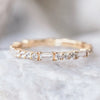 Huitan Simple Stylish Girls Finger-rings for Party Daily Wear  Accessories Silver Color/Gold Color Ring Statement Jewelry