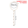 IngeSight.Z Simple Long Imitation Pearls Back Necklace For Women Sexy Tassel Pearl Harness Bikini Chest Chain Body Jewelry Mujer