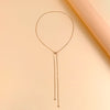 Ingemark Kpop Snake Chain Choker Necklace for Women Girl Wedding On The Neck Temperament Ball Pendant Thin Link Party Jewelry