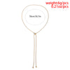 Ingemark Kpop Snake Chain Choker Necklace for Women Girl Wedding On The Neck Temperament Ball Pendant Thin Link Party Jewelry
