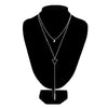 Ingemark Sexy Adjustable Snake Bone Chain Necklace for Women Wedding Bride Simple Smooth Link Pendant Aesthetic Neck Jewelry New