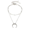 Korean  Flat Snake Chain Herringbone Necklace for Women Jewelry Charm Party Choker Necklace Party Gift Collares Para Muje