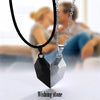 Korean  Magnetic Couple Necklace For Lovers Gothic Punk Heart Pendant Necklace For Men Women Necklaces Party Gift Jewelry
