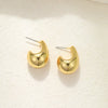 Korean Thorn Knot Hoop Earring Smooth Exquisite Circle Ear Buckle Earrings for Women Girl Party Jewelry Accessories Gift