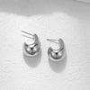 Korean Thorn Knot Hoop Earring Smooth Exquisite Circle Ear Buckle Earrings for Women Girl Party Jewelry Accessories Gift