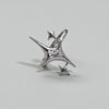 Kpop Black Bowknot Heart Zircon Open Ring Geometry Punk Vintage Rhinestone Star Rings Set for Women Girls New Jewelry