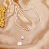 LATS Beads Women's Neck Chain Kpop Pearl Choker Necklace Gold Color Goth Chocker Jewelry Pendant Necklaces  Collar for Girl